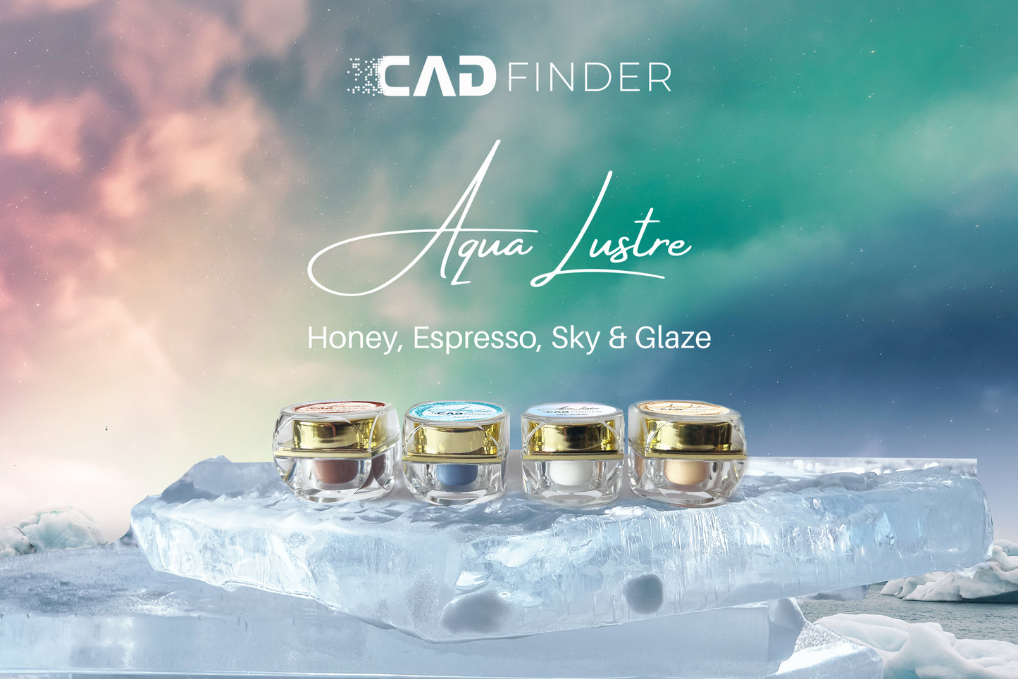 Aqua Lustre - Liquid Ceramic 5g - Choose Glaze & Stains
