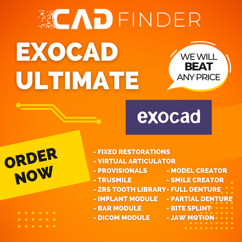 exocad DentalCAD - Ultimate Lab Bundle (Flex License)